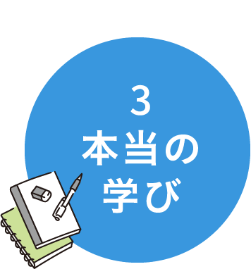 ３　本当の学び